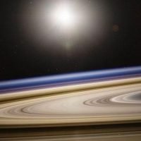 Origine des anneaux de la planète Saturne